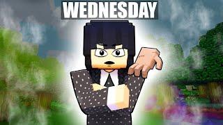 SPOTKAŁAM WEDNESDAY W MINECRAFT SIMSCRAFT!| Vito i Bella