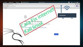 Cara memperbaiki koneksi internet di kali linux | DNS PROBE FINISHED BAD CONFIG
