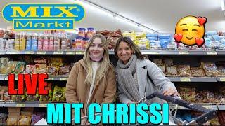 MIX MARKT MIT CHRISSI (LIVE)  Vlog   marieland 