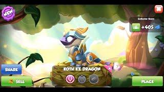 Hatching Koth'ez Dragon, Gold Touch Dragon, and Breeding the 3rd Dragon of the Month! | DML 