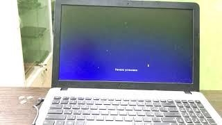 How to enter and configure the BIOS Asus X540 laptop to install WINDOWS 10 from a USB