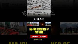 Breaking News Weekly: Top 5 Headlines in 60 Seconds! #clat2026 #news #breakingnews