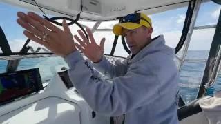 Short Fishing Tip from Lee Rayner - Looking for Snapper using Simrad Sounder