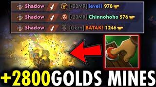 MOST EPIC TECHIES PLAY IN DOTA 2 HISTORY!! OMG 1 CLICK = 2800 GOLDS | TECHIES OFFICIAL