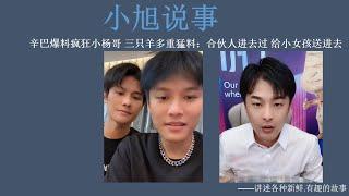 辛巴爆料疯狂小杨哥 三只羊多重猛料：合伙人进去过 给小女孩送进去了