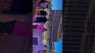 Bellagio Casino Fountain Night Light Show! Las Vegas Blvd!