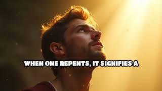 How does repentance lead to salvation?