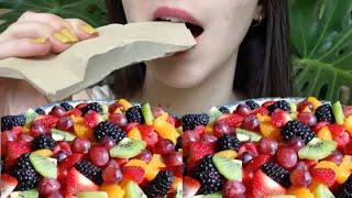 Food dessert mukbang show // asmr