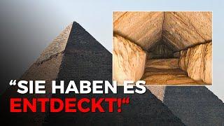 Wissenschaftler haben eine geheime Kammer in der Großen Pyramide Ägyptens entdeckt!