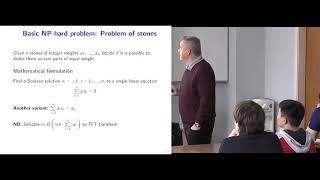 Lecture 1. Course "Modern Algorithmic Optimization" (Yuriy Nesterov)