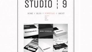 Studio 9 - a Creative Agency Portfolio Theme + Download