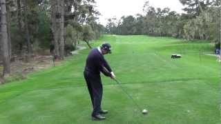 Woody Austin 2013 Pebble Beach Spyglass Amazing Slow Motion Swingvsion