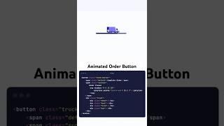 CSS Animated Order Button #button #animatedbutton #learnhtml5andcss3 #webdesign #webdevelopment