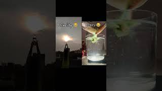 Magic water colour trend | Expectation v/s Reality 🪄 #trend #waterfall #diy #turmericpowder #shorts
