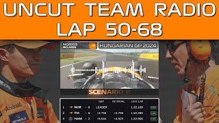 LANDO NORRIS - Team Radio | 2024 Hungary | The Race