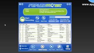 Audio Recorder for Music and MP3: Replay Music, A Great Streaming Audio Recorder
