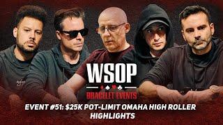 WSOP $25K Pot-Limit Omaha High Roller! $2,292,155 Up Top!