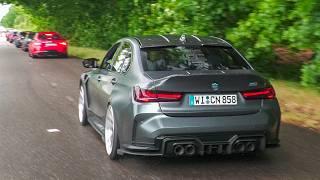 BMW M Cars Accelerating, POWERSLIDES! M3 F80 Flame Tune, M5 E60, G99, M3 E92 Mosselman, E39, E46..
