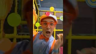 321 GO ! Catch all the Balls🟡 Blippi! #shorts #blippi