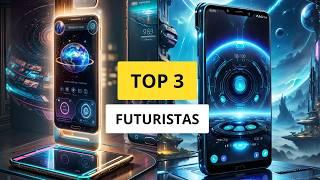 TOP 3 Teléfonos Del FUTURO Económicos (2025)