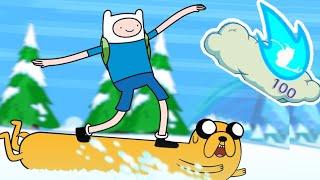 Ski Safari : Adventure Time - 100  Blue Boost