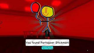 How to get PARTYGOER Stickman in FIND THE STICKMEN Roblox