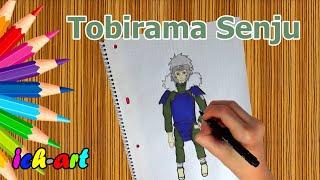 TOBIRAMA SENJU | ANIME | NARUTO | Draw with me | Как нарисовать Тобирама Сенджу?