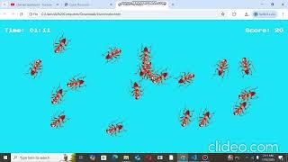 Kill the Insect Game in Html CSS and Javascript (Function Part)