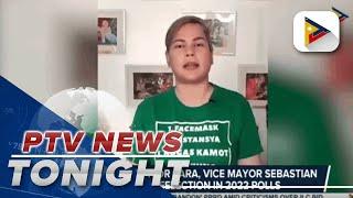 Davao City Mayor Sara Duterte, Vice Mayor Sebastian Duterte to seek reelection in 2022 polls