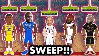 1 Fact about Every NBA Finals SWEEP!