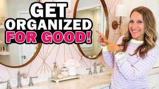 Bathroom Organization Ideas that Work! Organization Tips for Home.