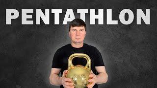 Kettlebell pentathlon