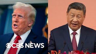 Trump to speak with Xi Jinping after retaliatory tariffs announced by China