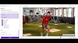 Testing with Bayern FC slow motion training footage