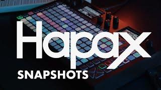 HAPAX TUTORIALS – EP12 – SNAPSHOT