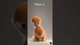 #Short #Cartoon Cat‍⬛ #Ranu J. #Cartoon Animation #cutecat #youtubeshorts #trending #beautiful