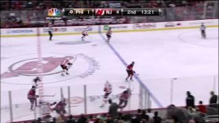 Andrei Loktionov goal 4-1 Mar 13 2013 Philadelphia Flyers vs NJ Devils NHL Hockey
