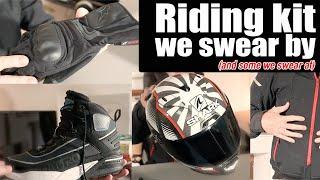 The riding kit we use on a daily basis, and some advice for newbies about what to wear and why.