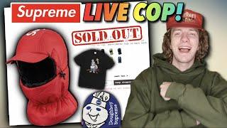 MY WHOLE CART SOLD OUT! Supreme Live Cop (Week 16)