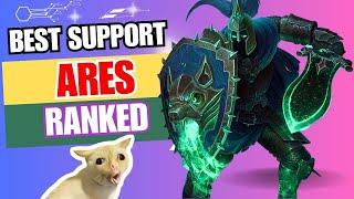 BEST SUPPORT  ARES от БРОНЗЫ до МАСТЕРА | SMITE 2024 RANKED