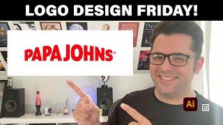 ️ Logo Design Friday: Papa John's