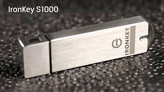 Dispositivo USB seguro IronKey S1000 - 4GB a 128GB - Kingston