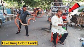 King Cobra Snake Prank  Fake Snake Prank Video on Public (Part 2) | EMTIAZ BHUYAN |