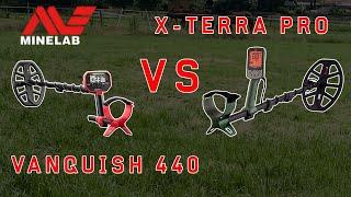 Minelab X Terra PRO vs Vanquish 440 Metalldetektor für Anfänger - Merkmale & Einstellungen DEUTSCH