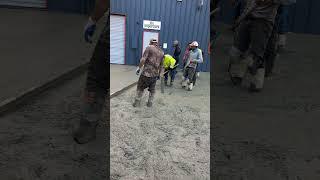 they are pouring concrete! #ferrari #automobile #concrete