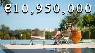 Inside €10,950,000 frontline golf luxury home | spa & cinema & gym !