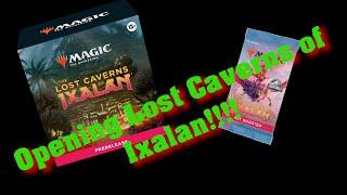 Unboxing Magic: The Gathering Lost Caverns of Ixalan Prerelease Kits & Set Boosters!