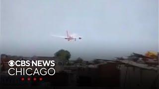 Video shows moment Boeing 787 Dreamliner crashes in India
