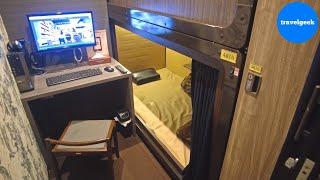 12 Stunden in Japans 23-Dollar-Privatzimmer mit PC und Kapselbett