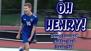 Westfield 1 Scotch Plains-Fanwood 0 | HS Boys Soccer | Henry Iannuzzi Golden Goal!